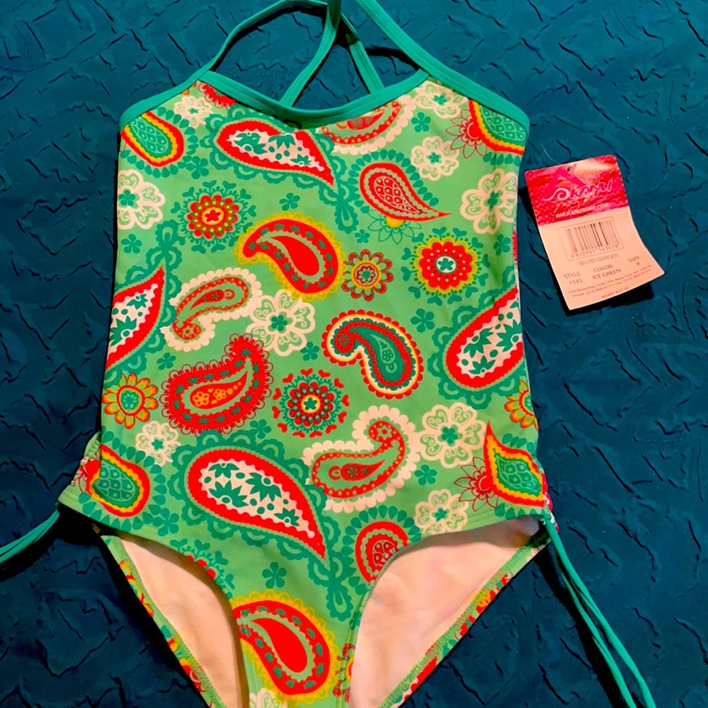 Girl’s one piece swimsuit by Kanu Surf